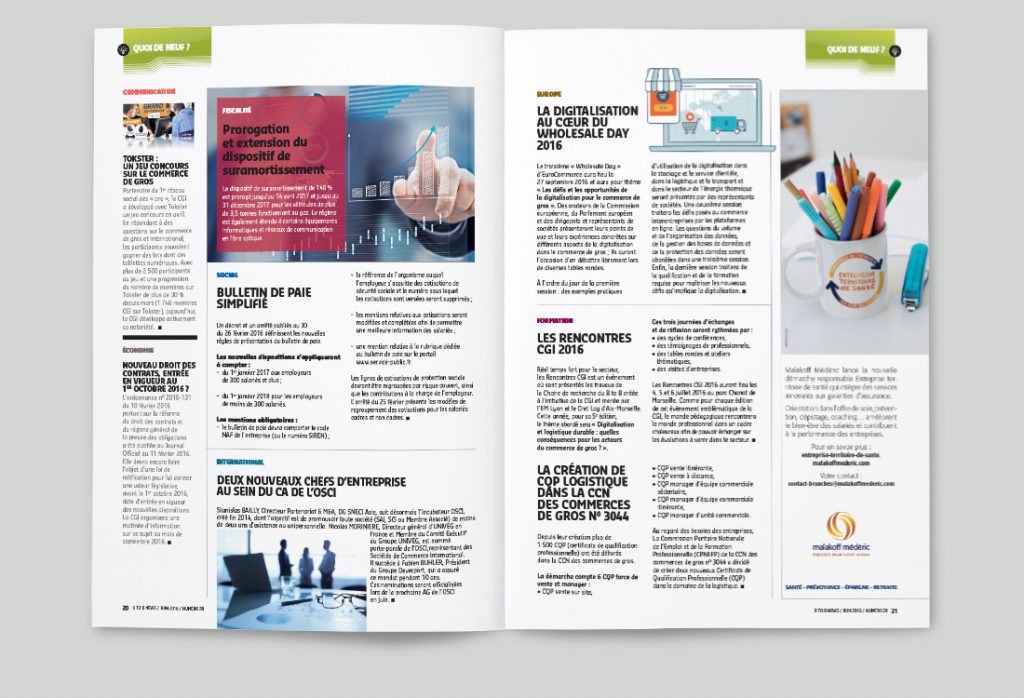 CGI / MAGAZINE B TO B NEWS IKONEO